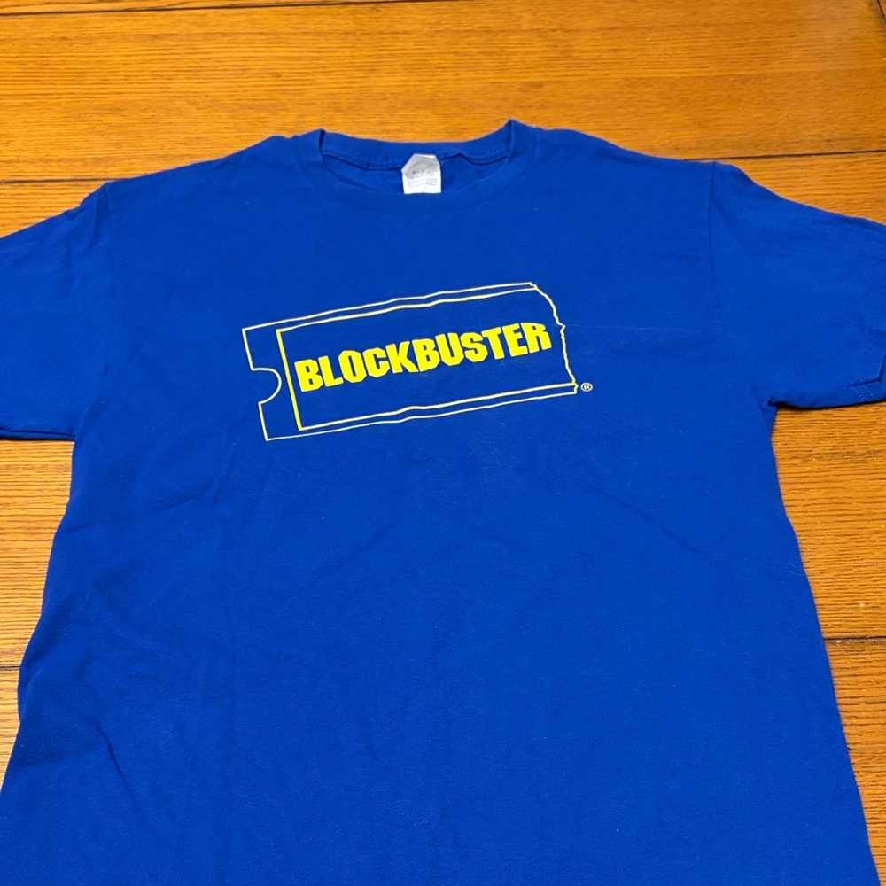 Vintage Blue Blockbuster T-Shirt